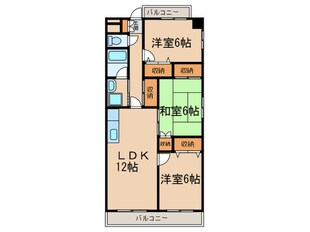 アヴニ－ル小坂の物件間取画像